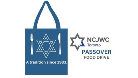 Passover food drive bag